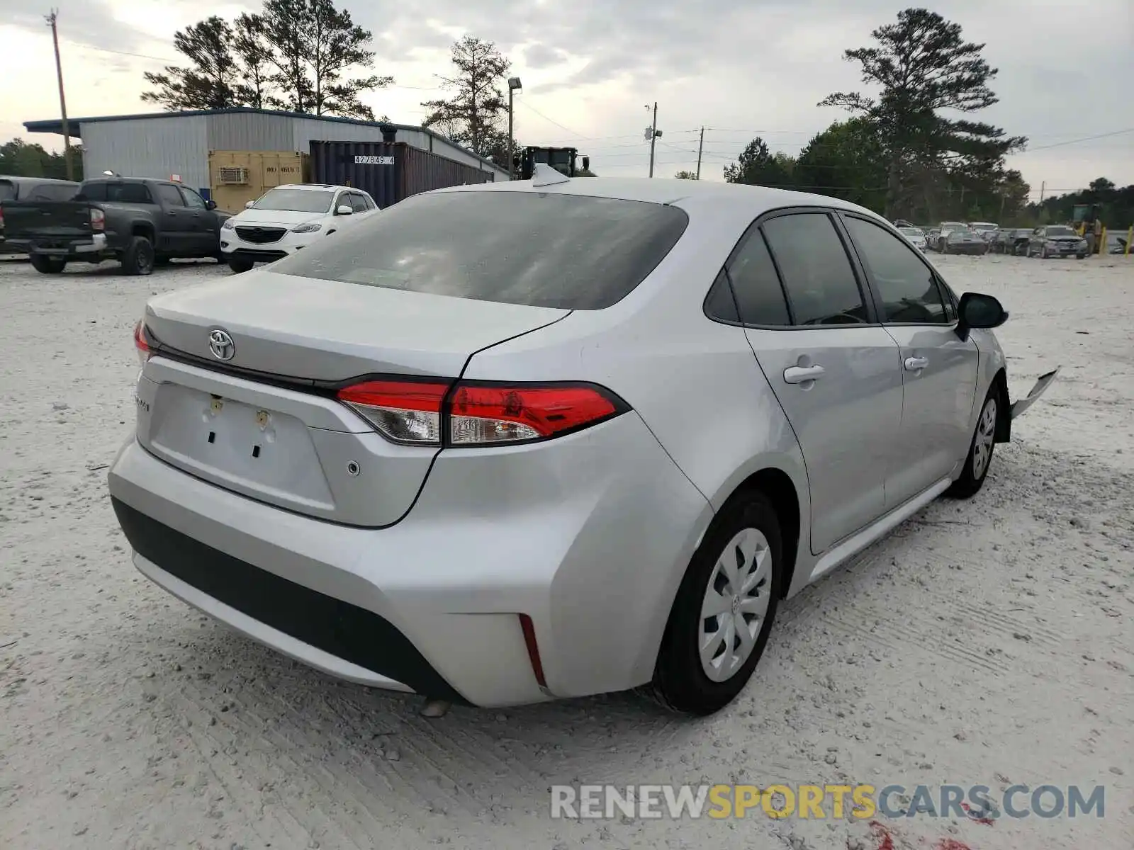 4 Photograph of a damaged car JTDDPRAE9LJ071255 TOYOTA COROLLA 2020