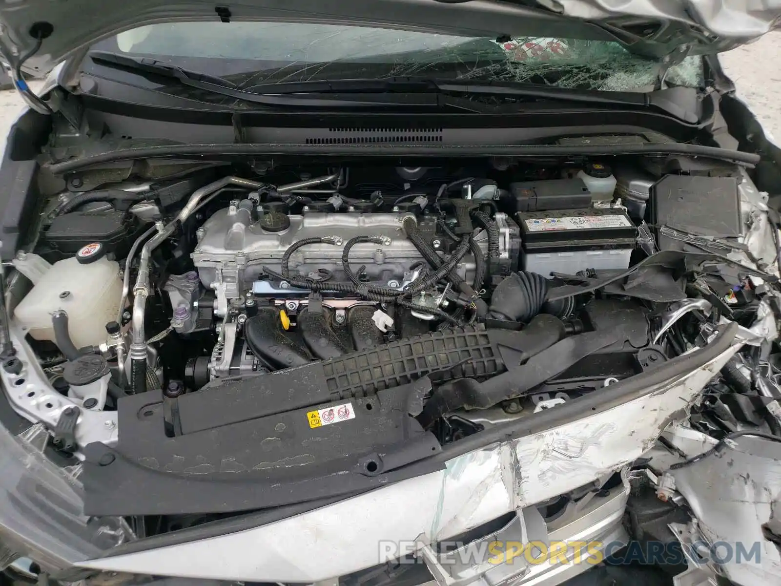 7 Photograph of a damaged car JTDDPRAE9LJ071255 TOYOTA COROLLA 2020