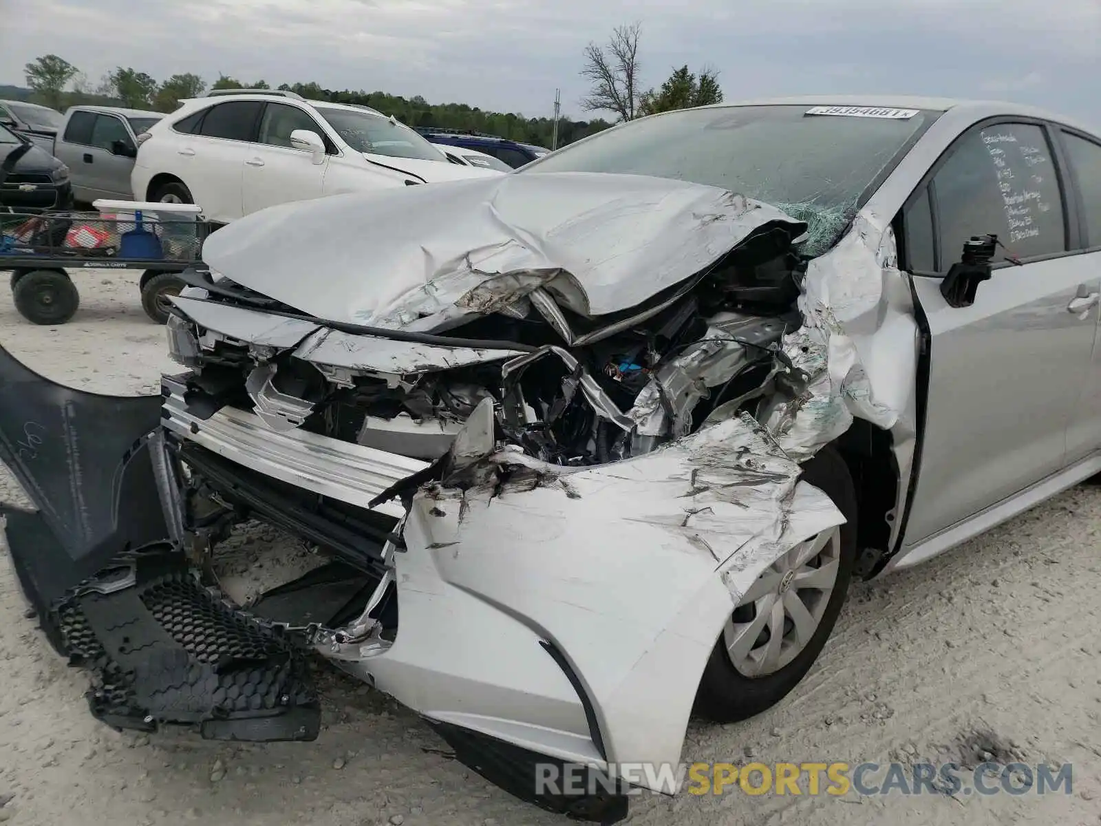 9 Photograph of a damaged car JTDDPRAE9LJ071255 TOYOTA COROLLA 2020