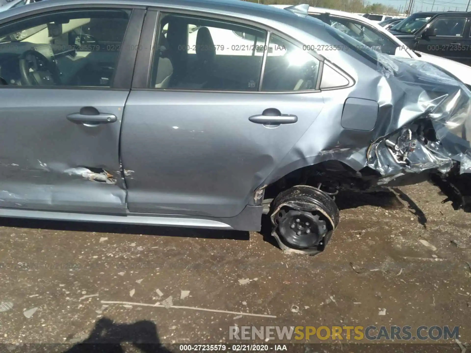 6 Photograph of a damaged car JTDDPRAE9LJ073846 TOYOTA COROLLA 2020