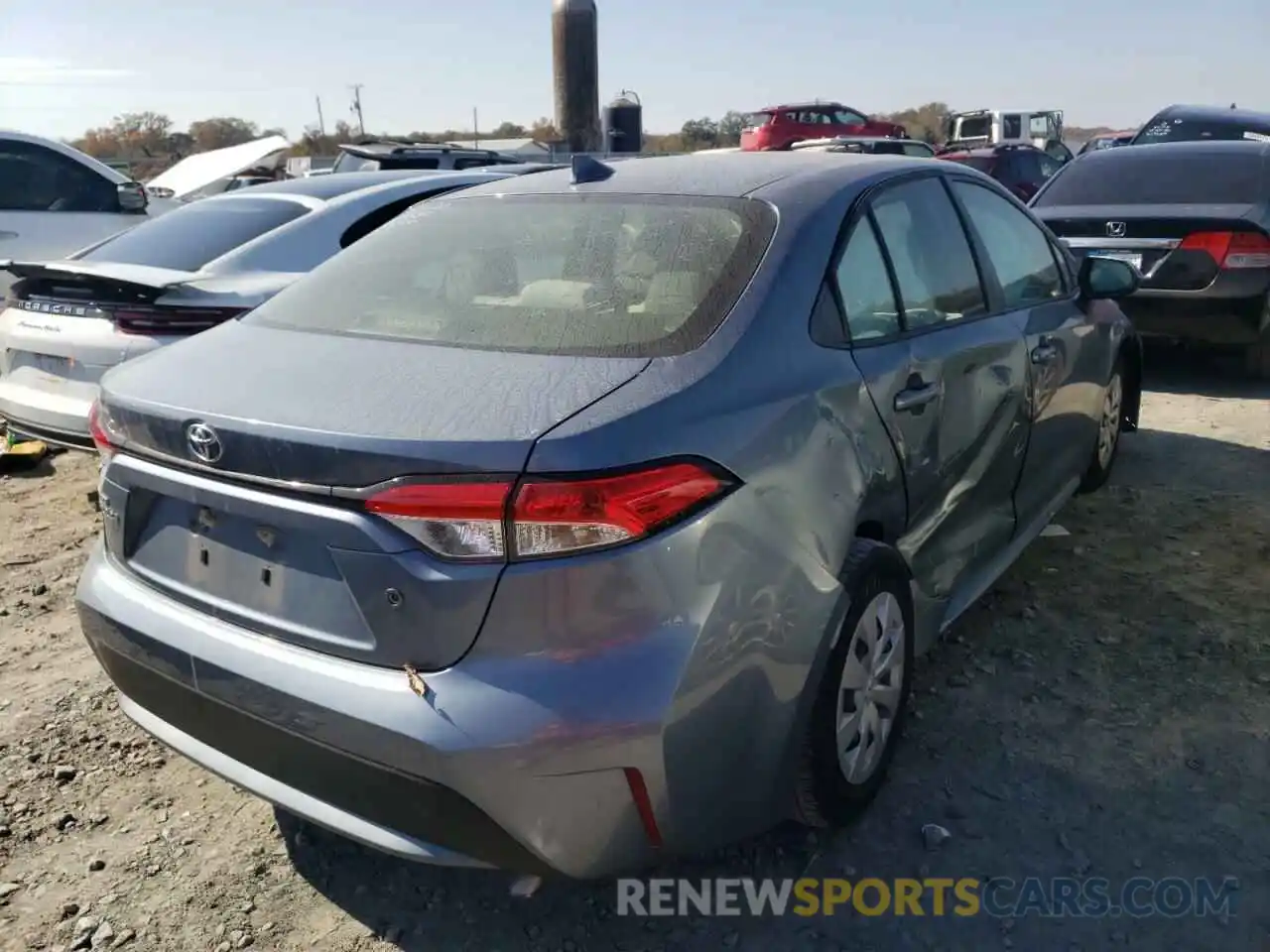 4 Photograph of a damaged car JTDDPRAEXLJ005765 TOYOTA COROLLA 2020