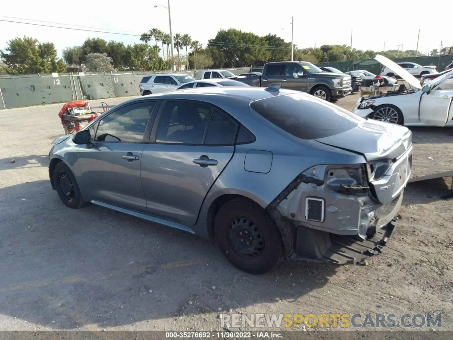 3 Photograph of a damaged car JTDDPRAEXLJ051175 TOYOTA COROLLA 2020