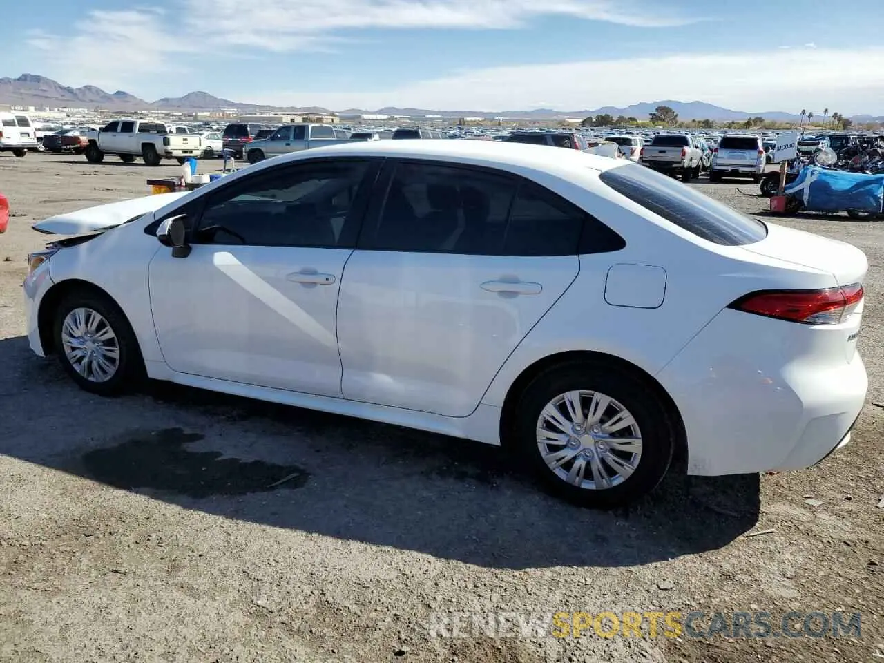 2 Photograph of a damaged car JTDDPRAEXLJ055758 TOYOTA COROLLA 2020