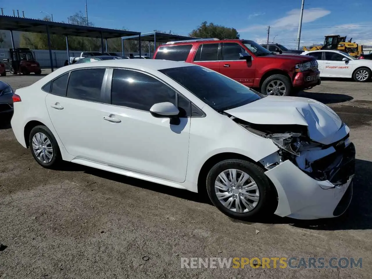 4 Photograph of a damaged car JTDDPRAEXLJ055758 TOYOTA COROLLA 2020