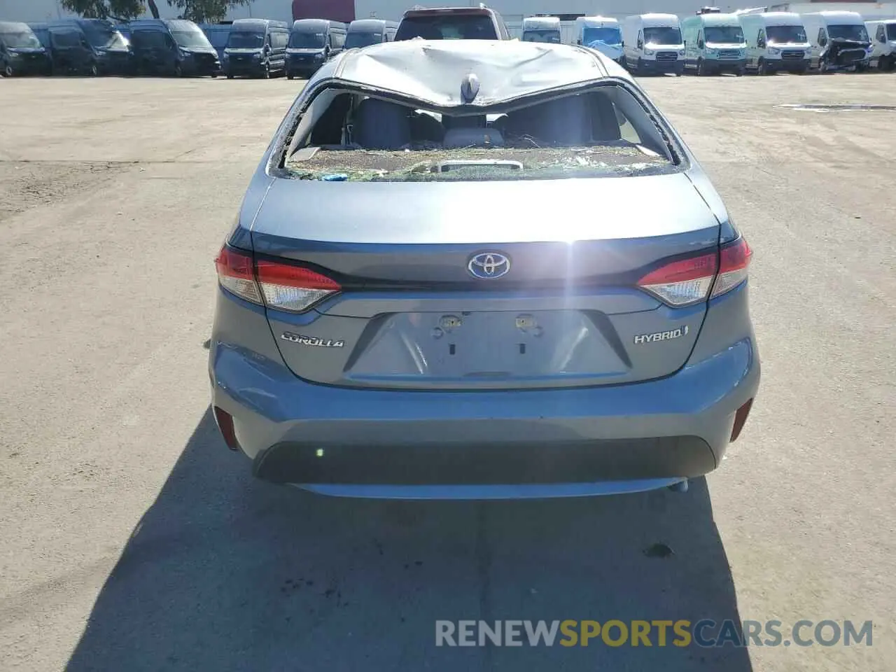 6 Photograph of a damaged car JTDEBRBE0LJ001080 TOYOTA COROLLA 2020