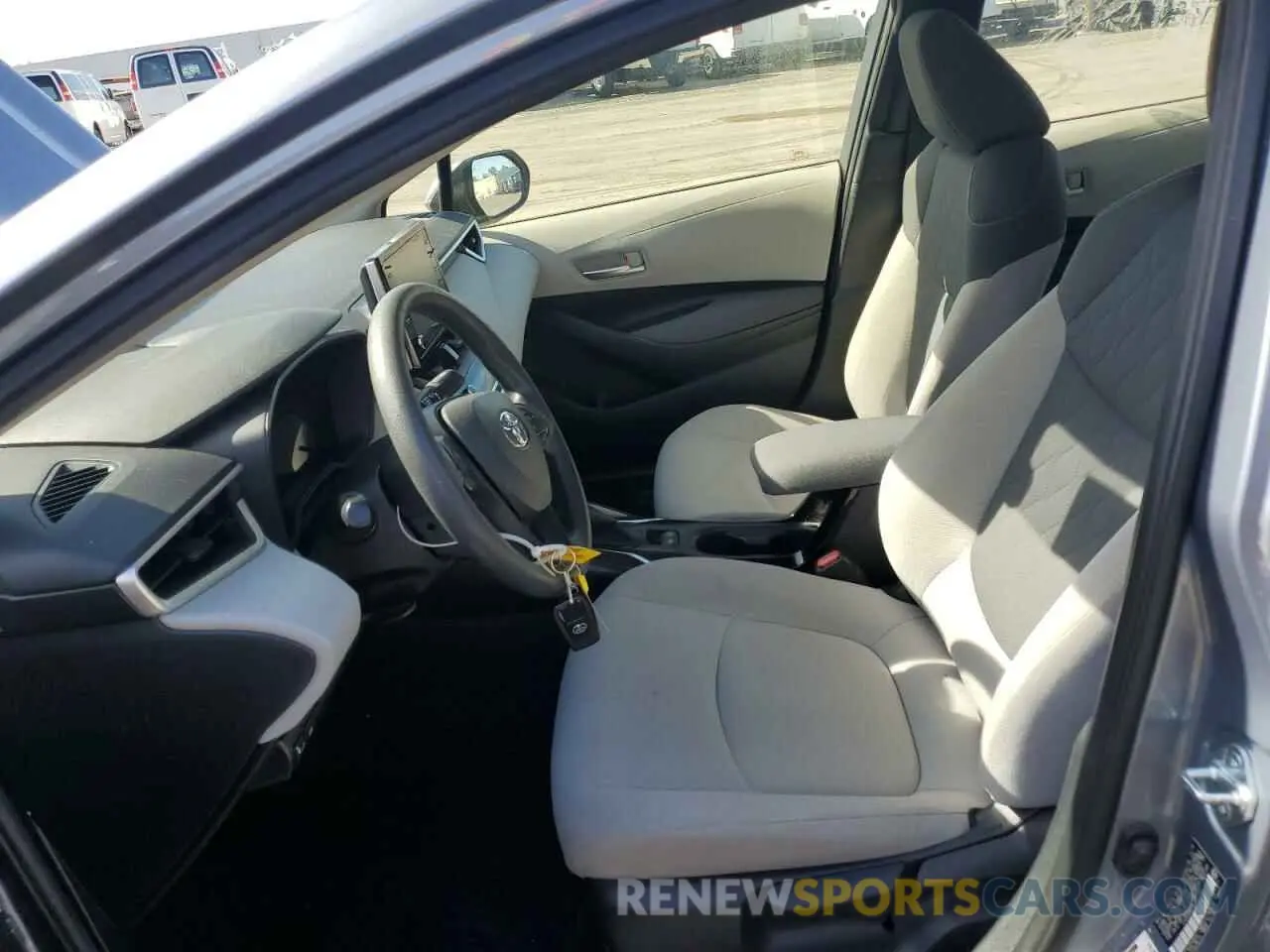 7 Photograph of a damaged car JTDEBRBE0LJ001080 TOYOTA COROLLA 2020
