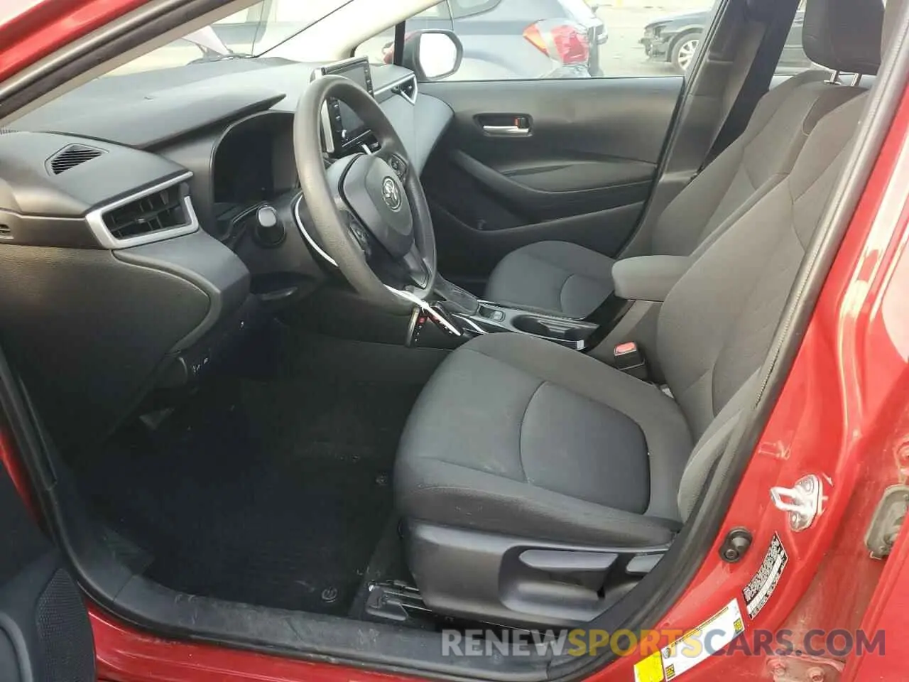 7 Photograph of a damaged car JTDEBRBE0LJ003301 TOYOTA COROLLA 2020