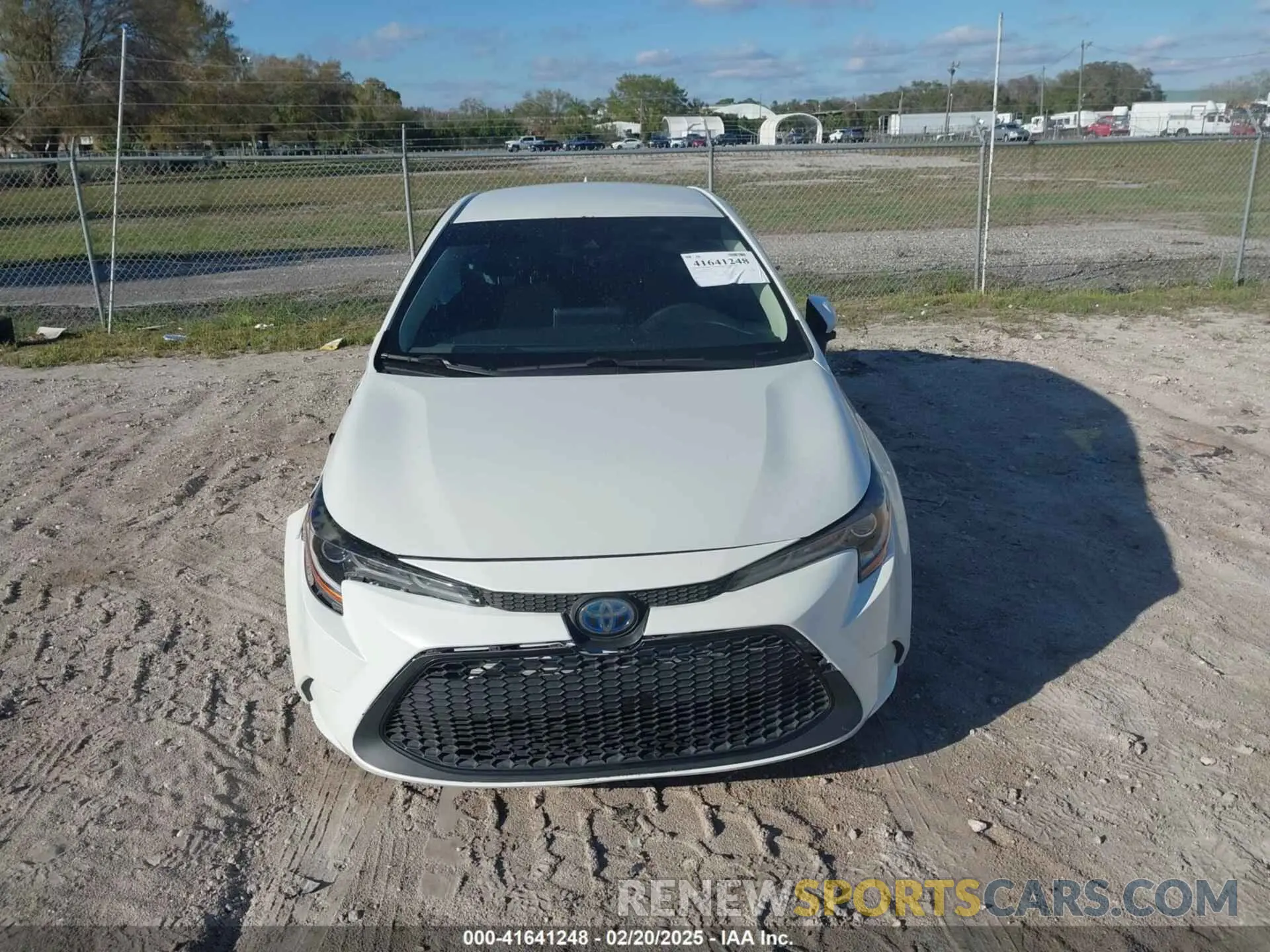 12 Photograph of a damaged car JTDEBRBE0LJ015125 TOYOTA COROLLA 2020