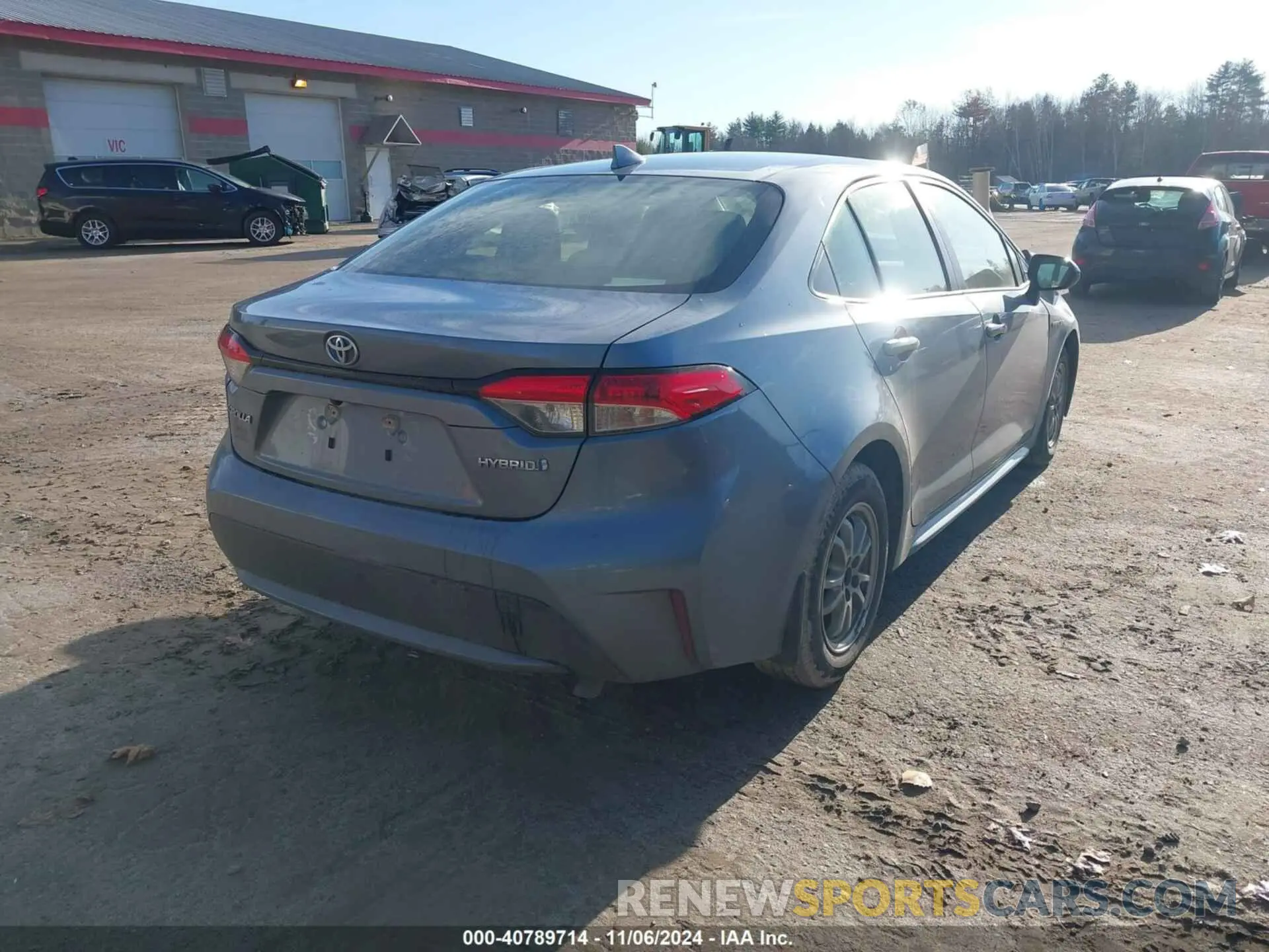4 Photograph of a damaged car JTDEBRBE0LJ015643 TOYOTA COROLLA 2020