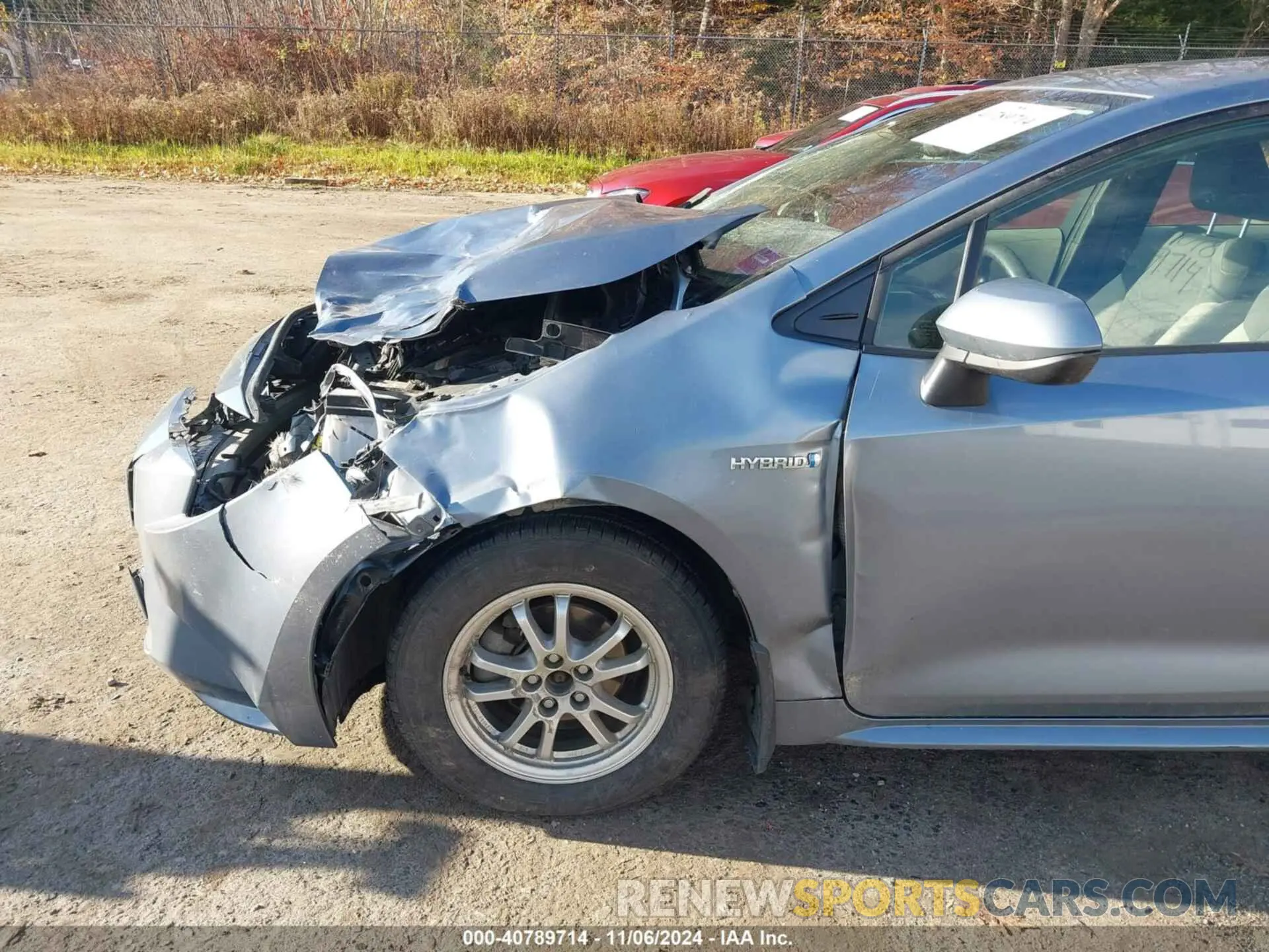 6 Photograph of a damaged car JTDEBRBE0LJ015643 TOYOTA COROLLA 2020