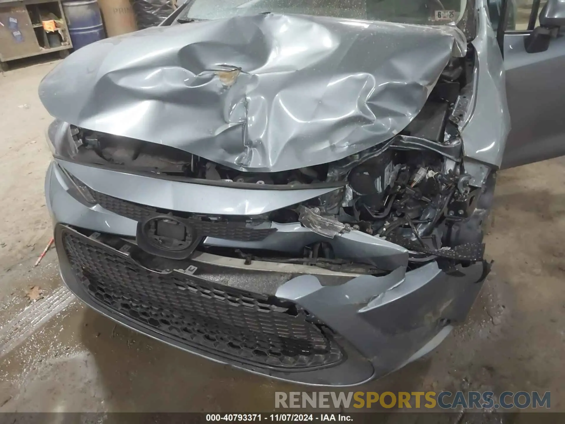 6 Photograph of a damaged car JTDEBRBE0LJ026366 TOYOTA COROLLA 2020