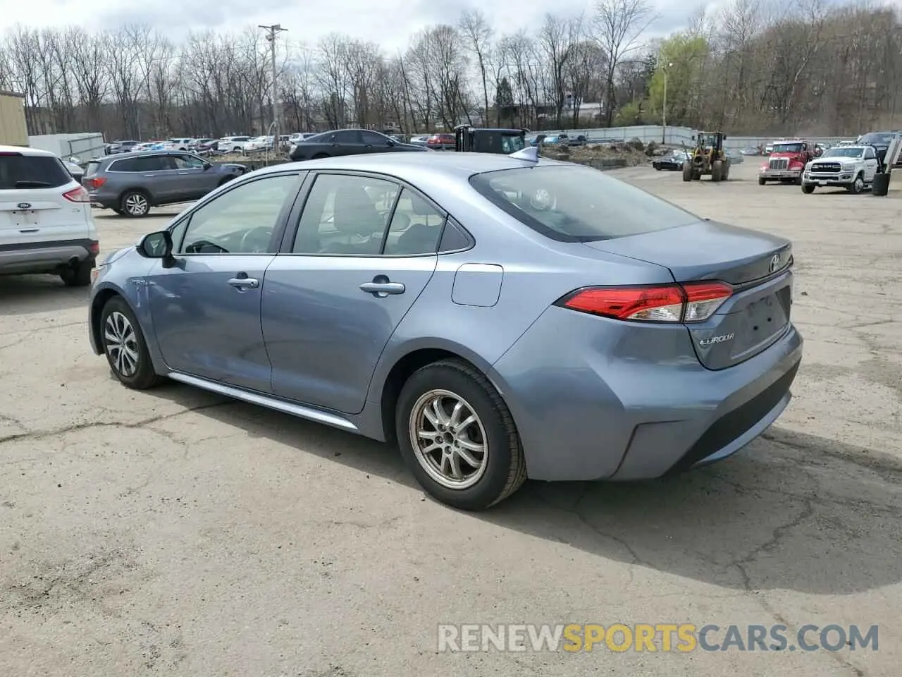 2 Photograph of a damaged car JTDEBRBE1LJ000374 TOYOTA COROLLA 2020
