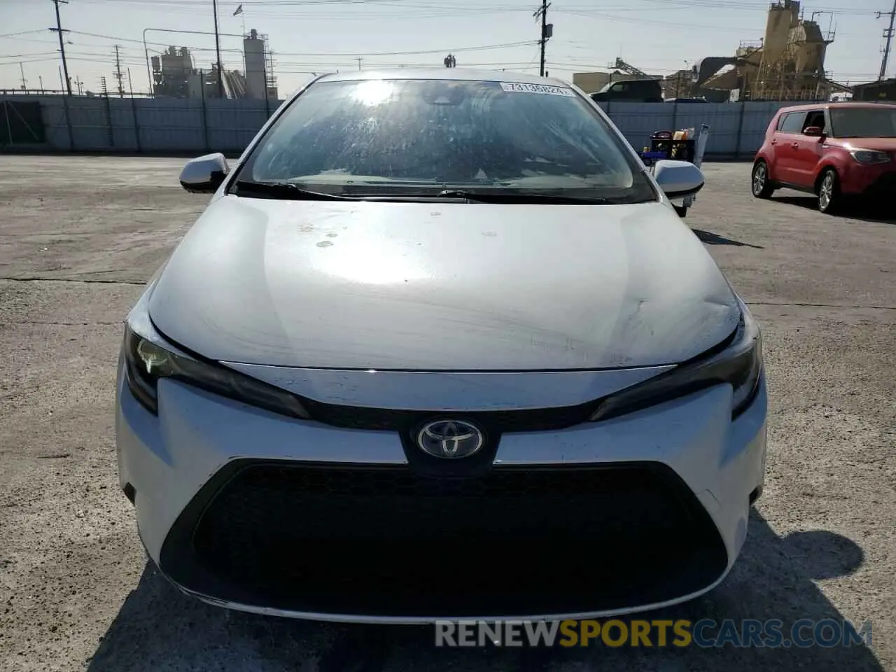 5 Photograph of a damaged car JTDEBRBE1LJ018390 TOYOTA COROLLA 2020