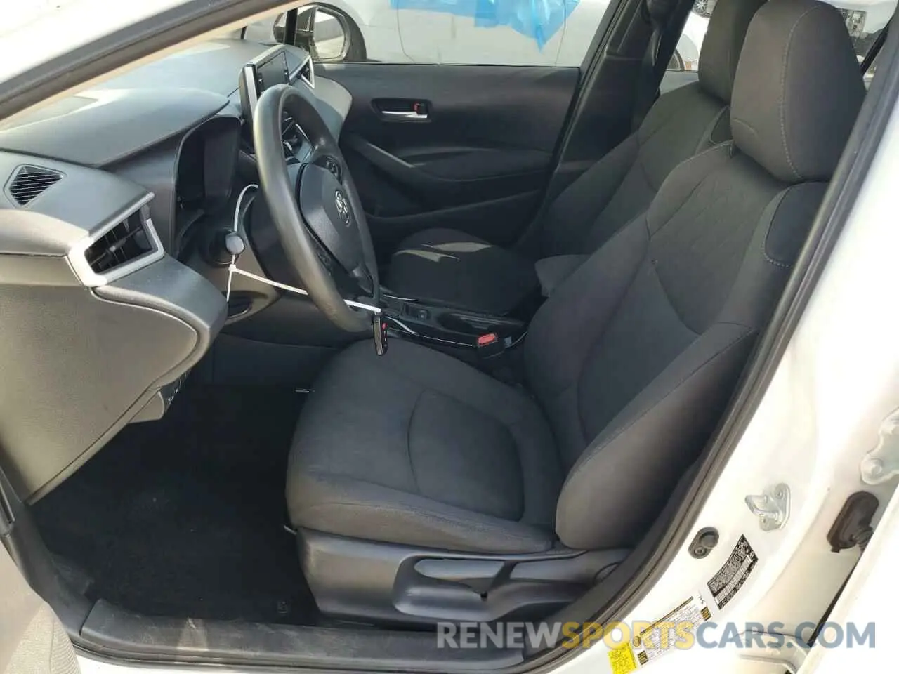 7 Photograph of a damaged car JTDEBRBE1LJ018390 TOYOTA COROLLA 2020