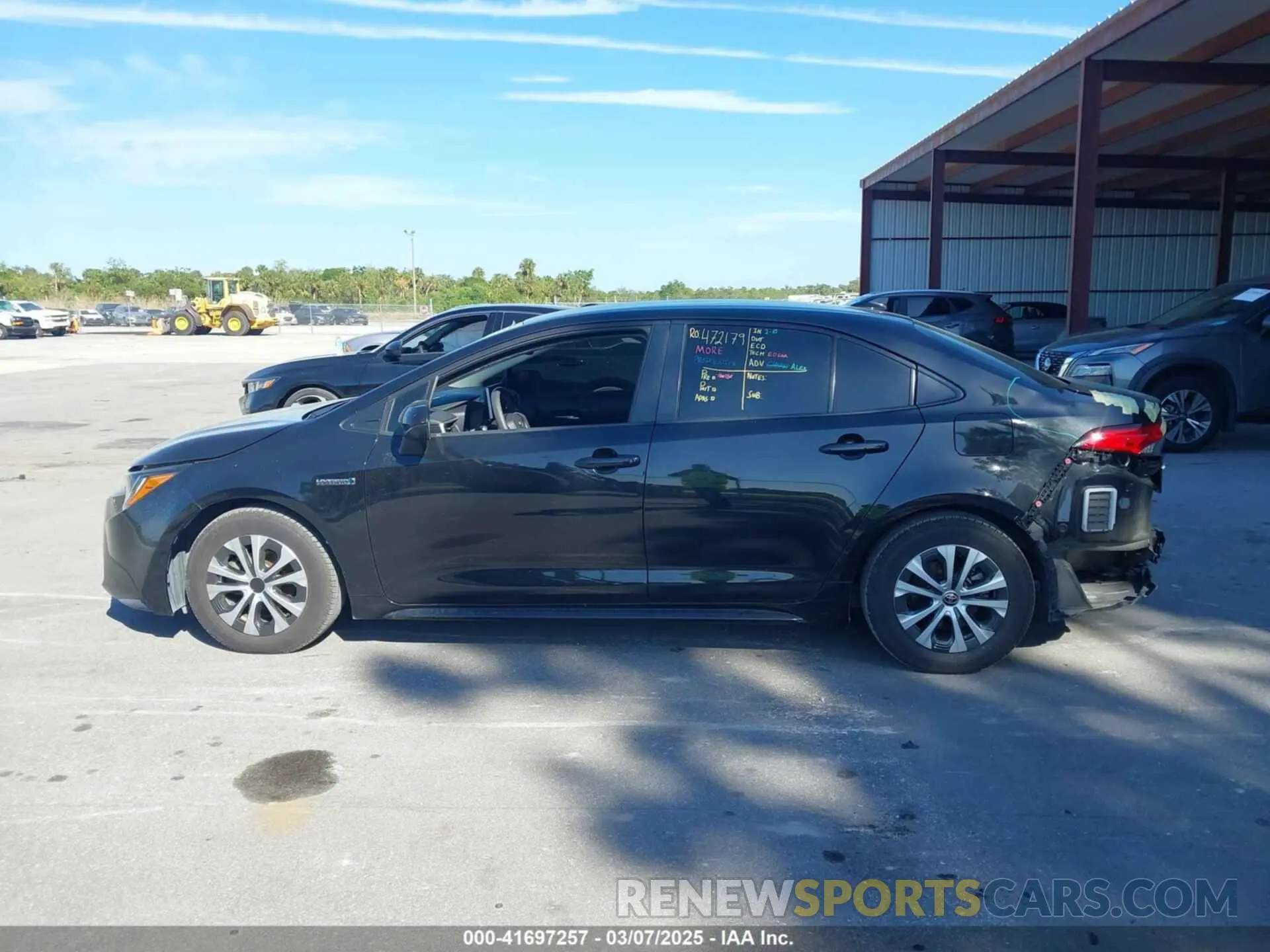 14 Photograph of a damaged car JTDEBRBE1LJ018888 TOYOTA COROLLA 2020