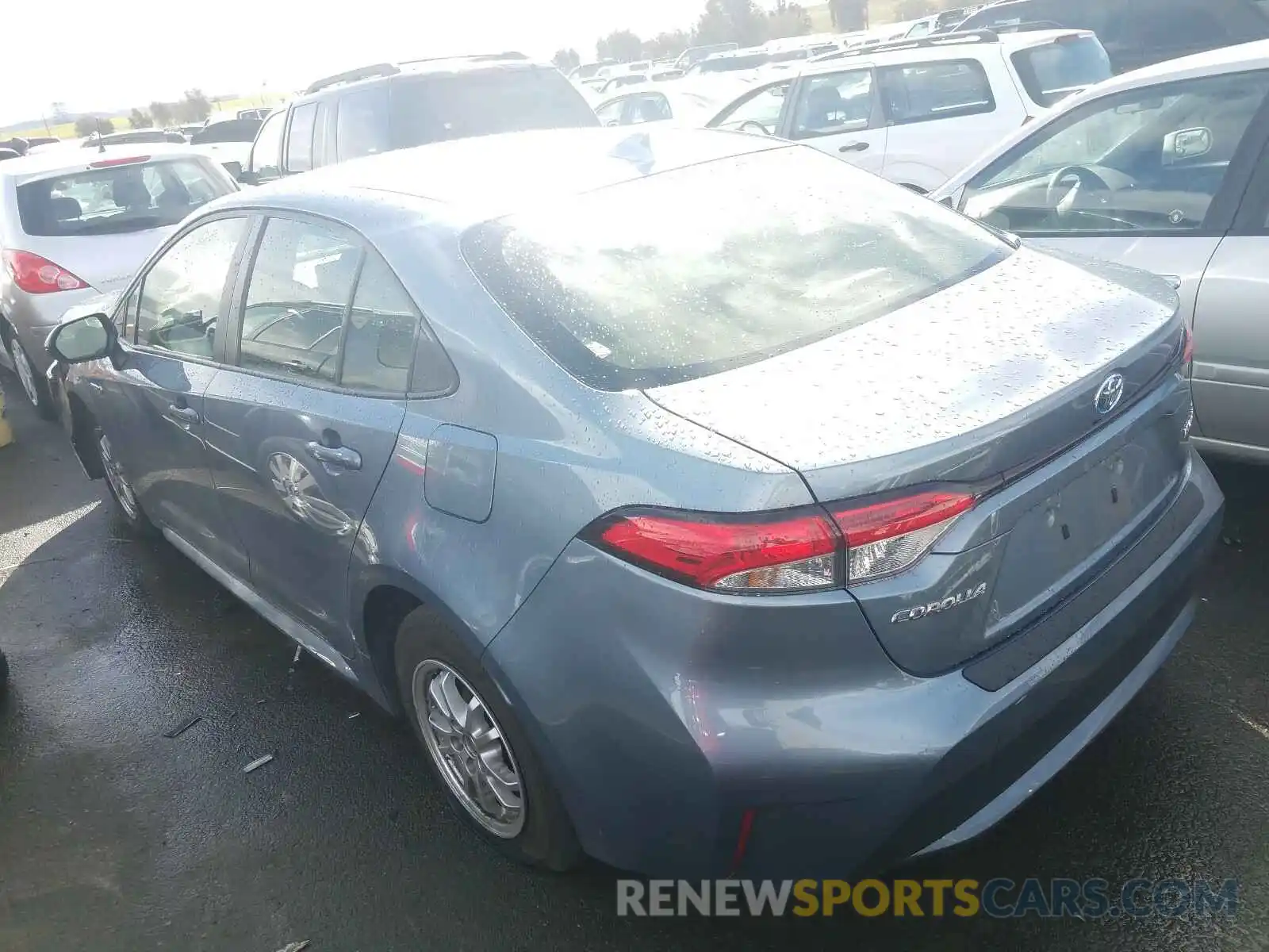 3 Photograph of a damaged car JTDEBRBE1LJ024142 TOYOTA COROLLA 2020