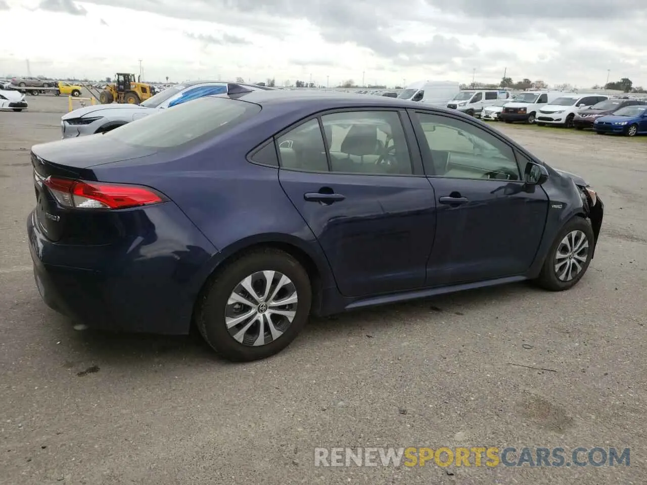 3 Photograph of a damaged car JTDEBRBE1LJ024836 TOYOTA COROLLA 2020
