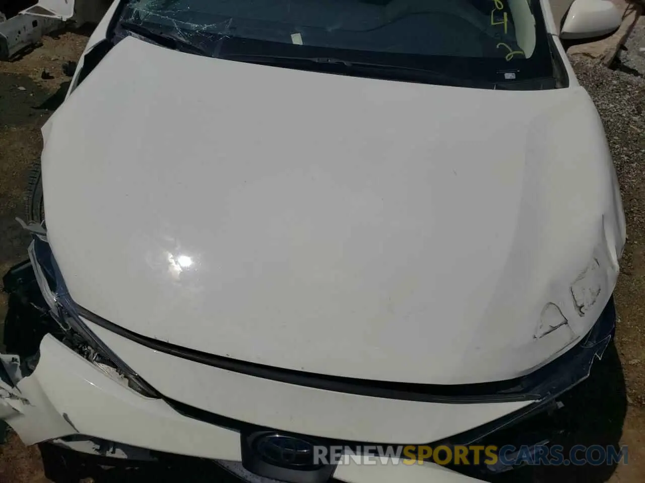 7 Photograph of a damaged car JTDEBRBE1LJ028210 TOYOTA COROLLA 2020