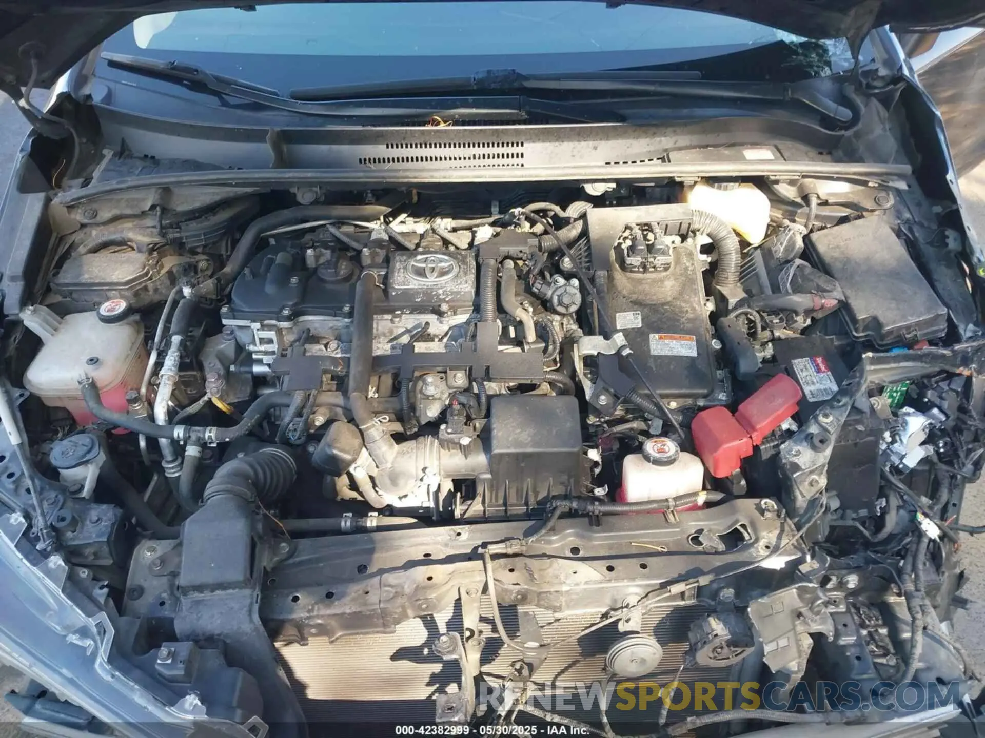 10 Photograph of a damaged car JTDEBRBE2LJ001601 TOYOTA COROLLA 2020