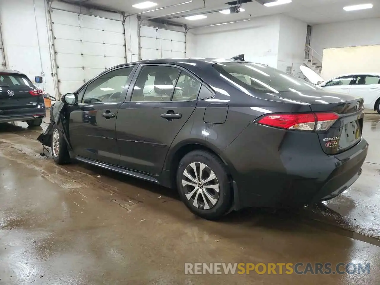 2 Photograph of a damaged car JTDEBRBE2LJ004935 TOYOTA COROLLA 2020