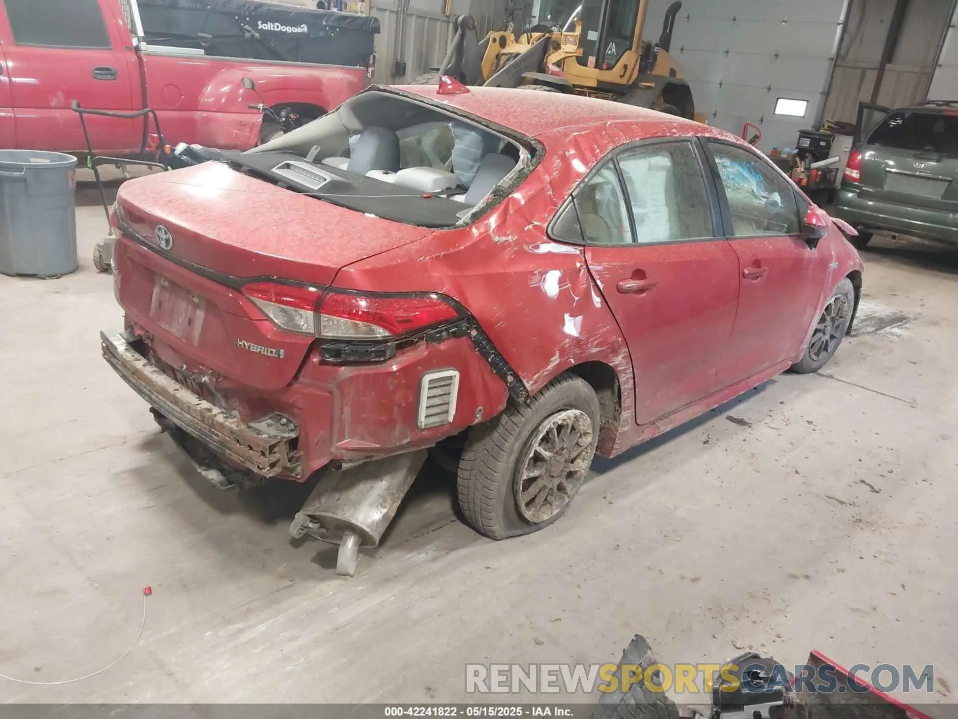 4 Photograph of a damaged car JTDEBRBE2LJ006071 TOYOTA COROLLA 2020
