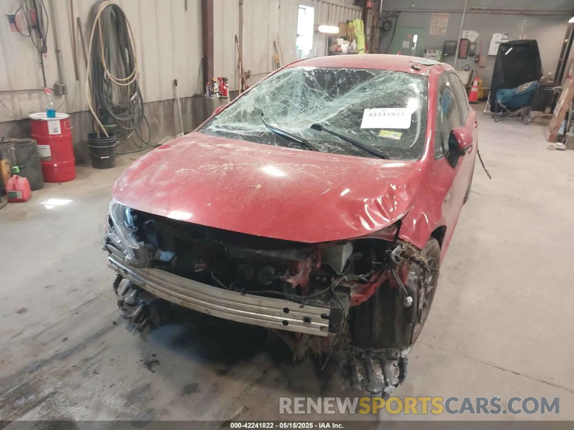 6 Photograph of a damaged car JTDEBRBE2LJ006071 TOYOTA COROLLA 2020