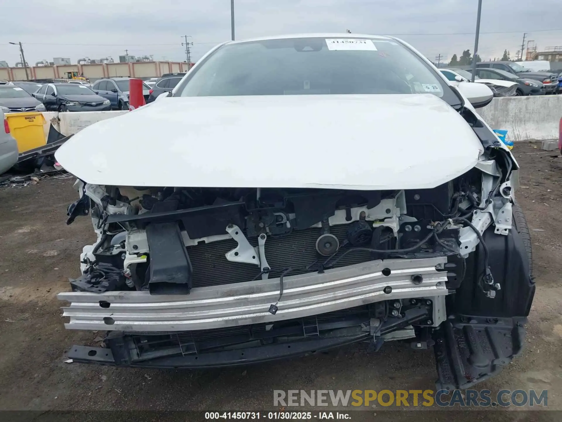 12 Photograph of a damaged car JTDEBRBE2LJ008922 TOYOTA COROLLA 2020