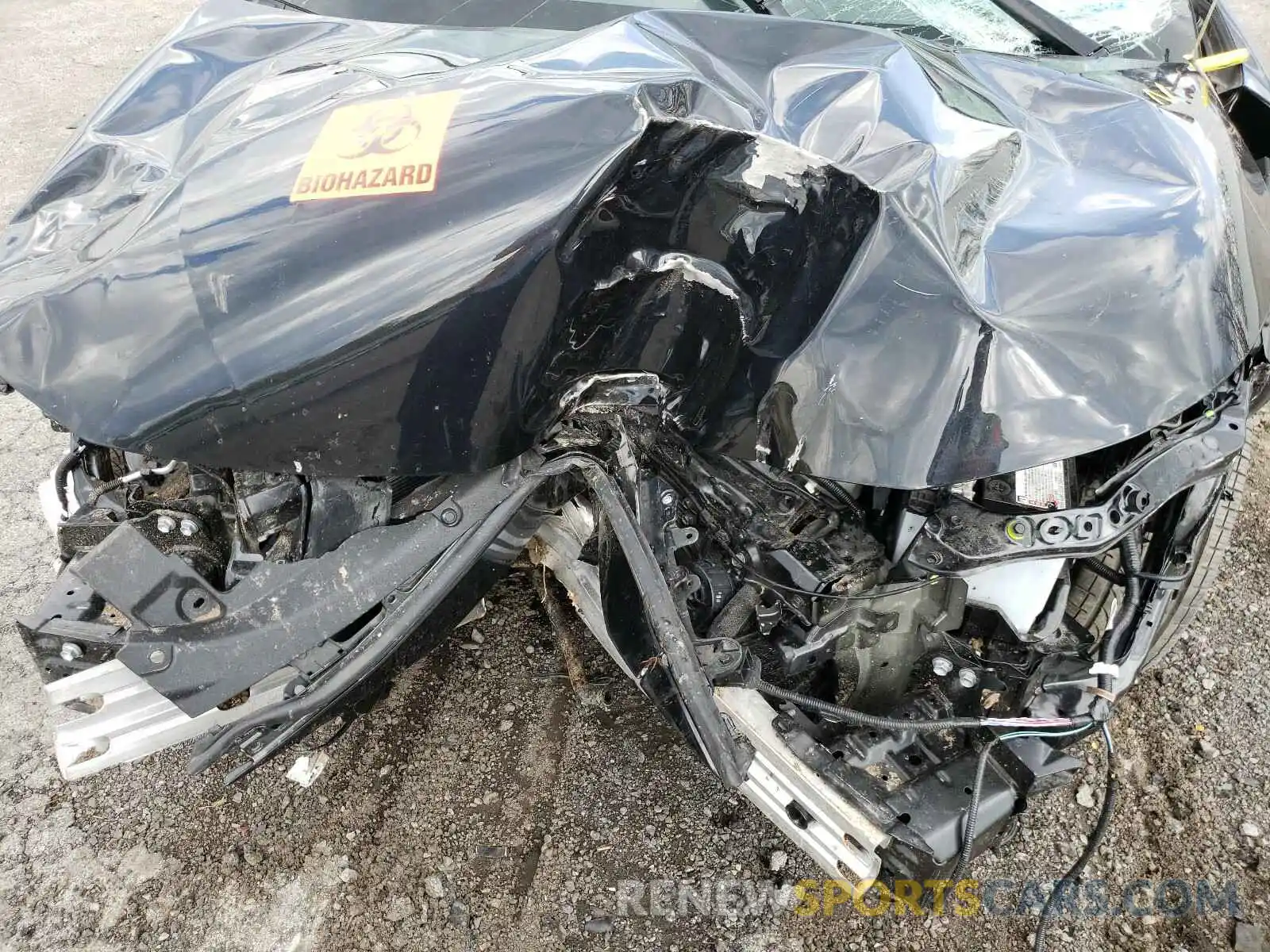 7 Photograph of a damaged car JTDEBRBE2LJ018687 TOYOTA COROLLA 2020