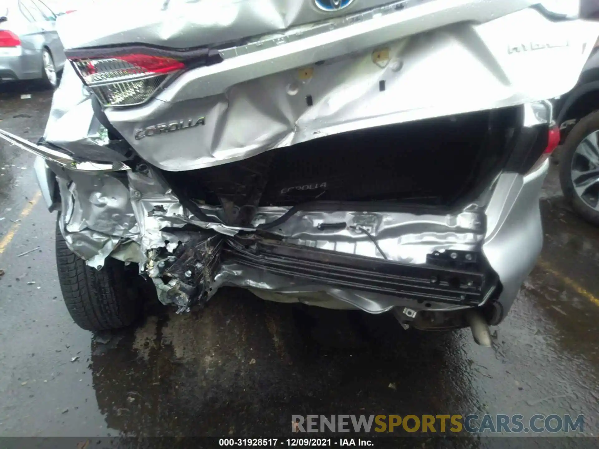 6 Photograph of a damaged car JTDEBRBE2LJ023484 TOYOTA COROLLA 2020