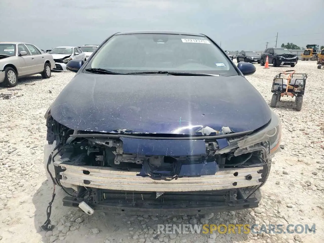 5 Photograph of a damaged car JTDEBRBE2LJ023758 TOYOTA COROLLA 2020