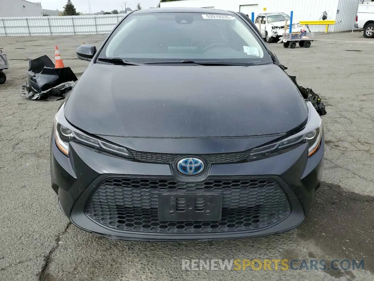 5 Photograph of a damaged car JTDEBRBE3LJ002322 TOYOTA COROLLA 2020