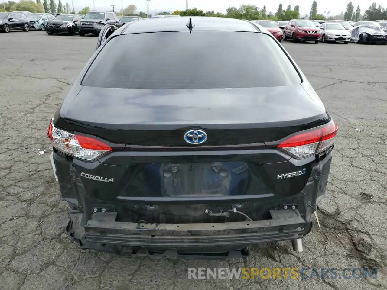 6 Photograph of a damaged car JTDEBRBE3LJ002322 TOYOTA COROLLA 2020