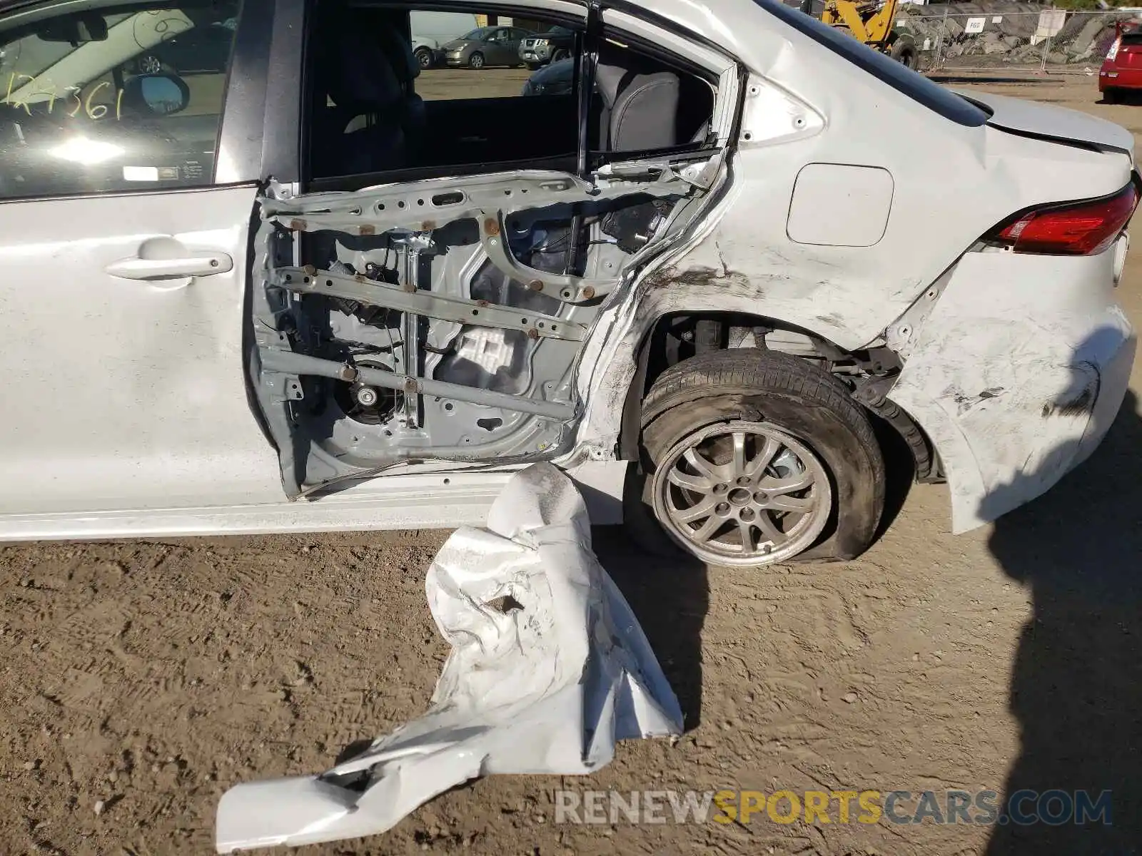 9 Photograph of a damaged car JTDEBRBE3LJ003518 TOYOTA COROLLA 2020