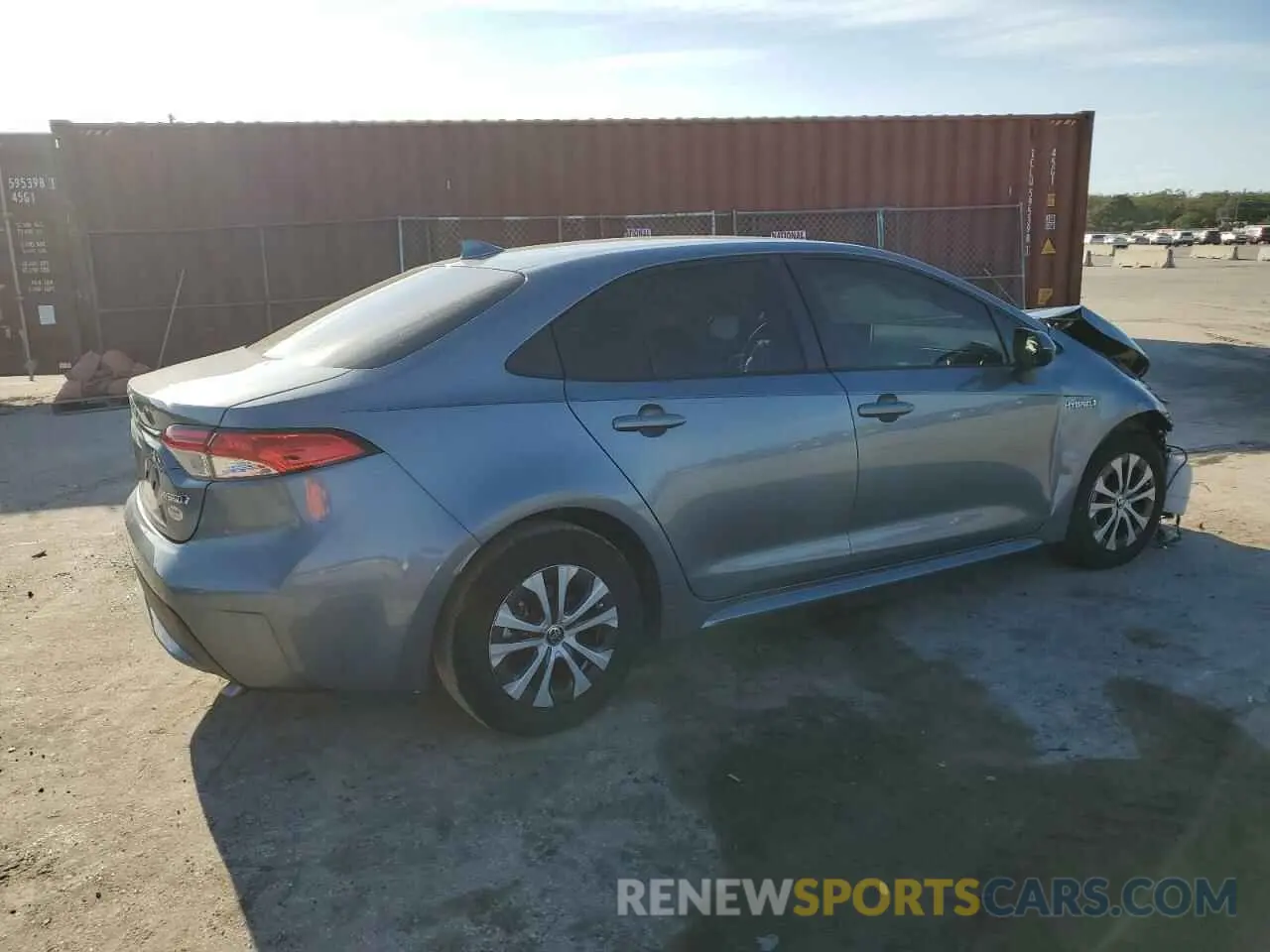 3 Photograph of a damaged car JTDEBRBE3LJ011831 TOYOTA COROLLA 2020