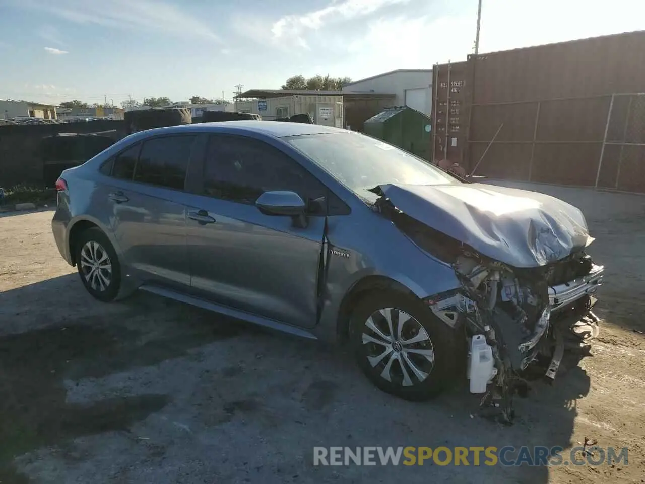 4 Photograph of a damaged car JTDEBRBE3LJ011831 TOYOTA COROLLA 2020