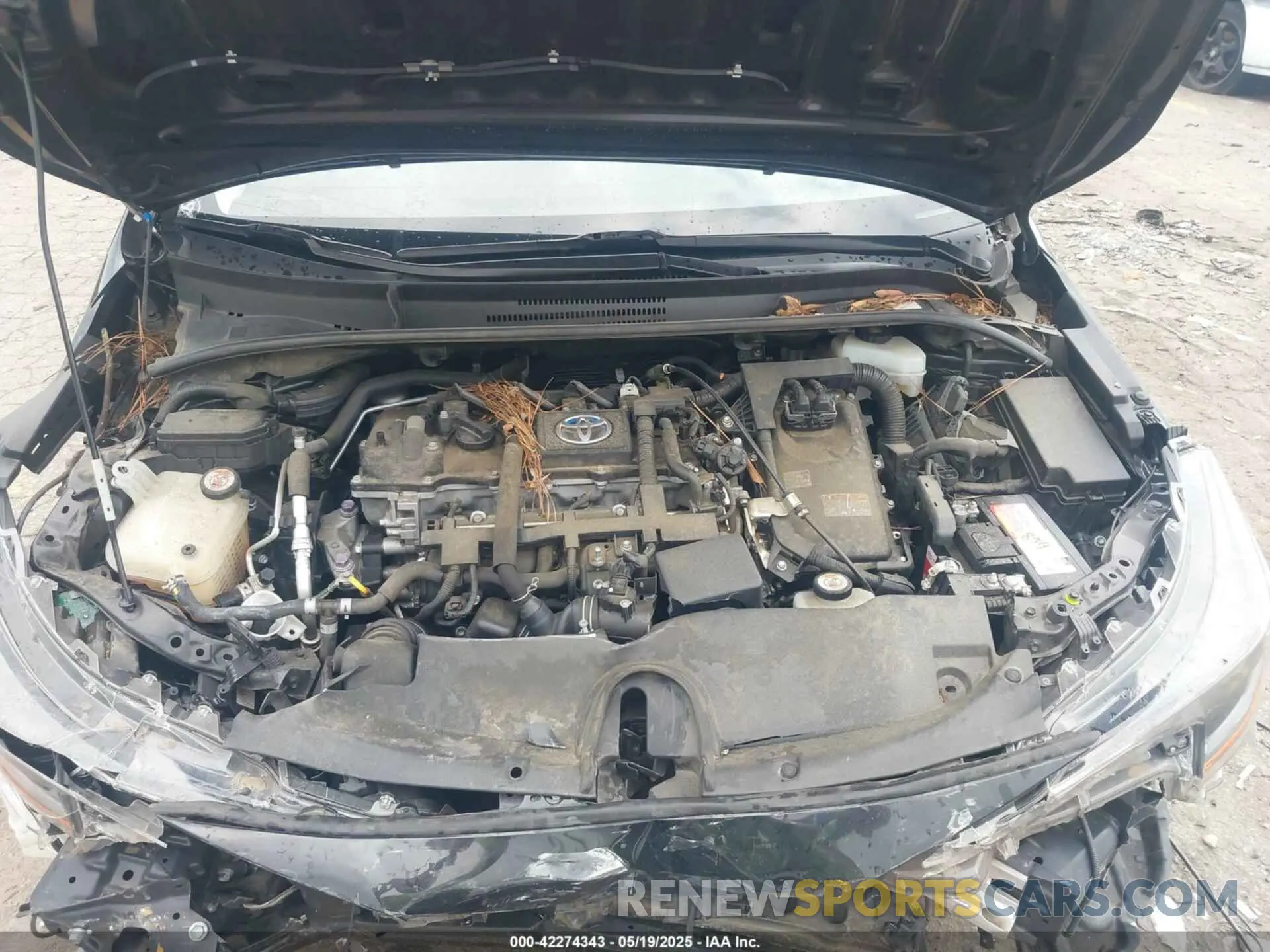 10 Photograph of a damaged car JTDEBRBE3LJ014308 TOYOTA COROLLA 2020