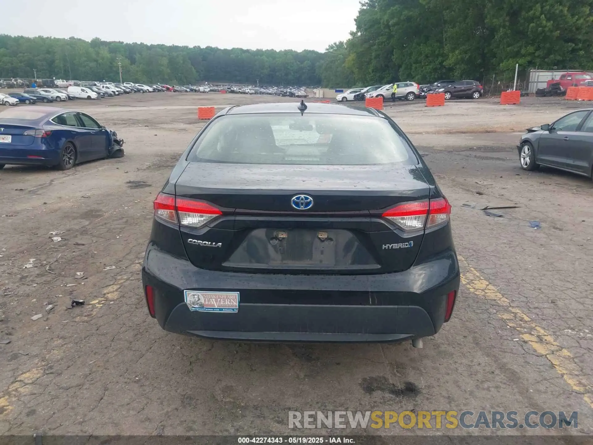 16 Photograph of a damaged car JTDEBRBE3LJ014308 TOYOTA COROLLA 2020