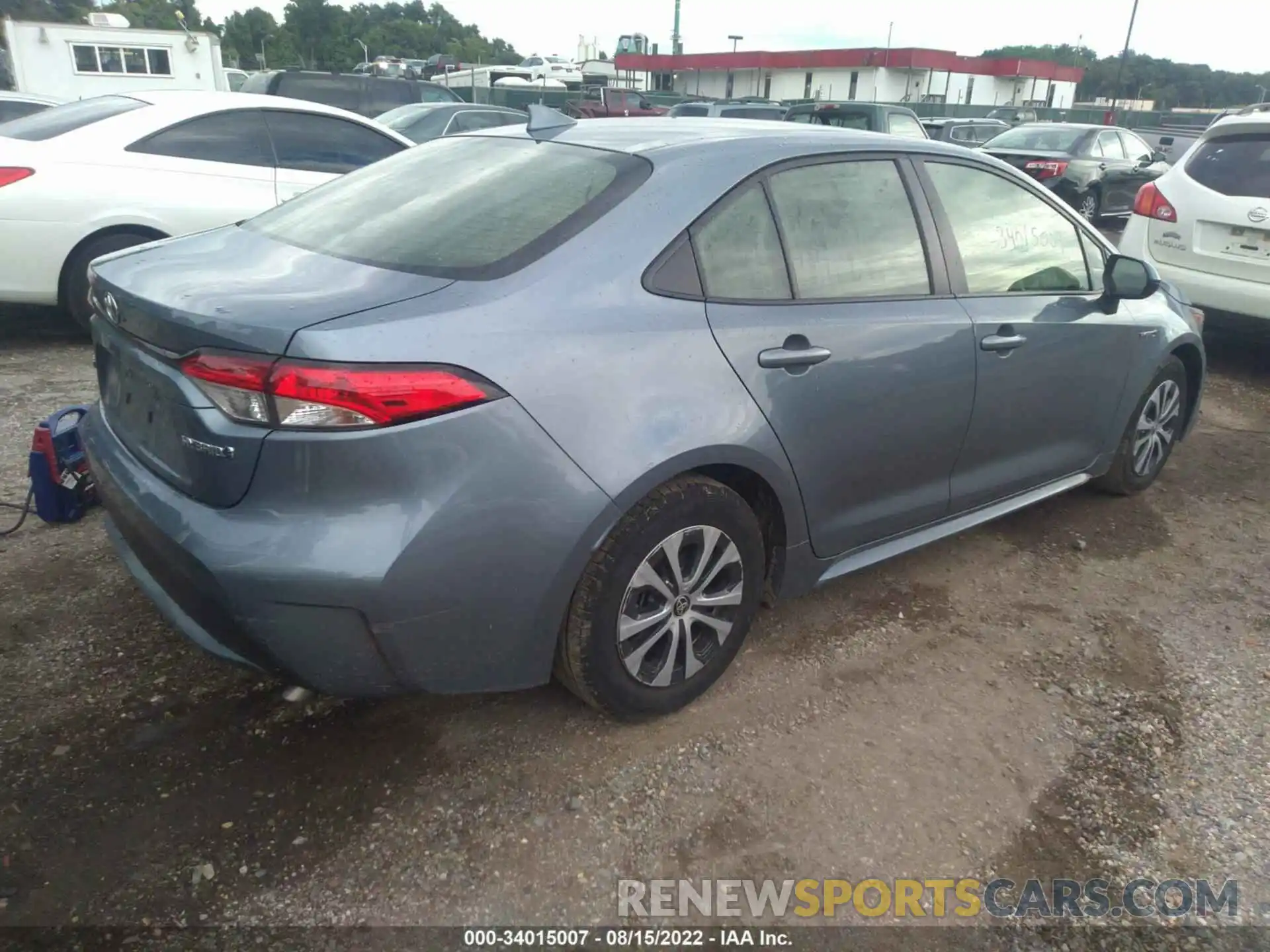 4 Photograph of a damaged car JTDEBRBE3LJ014907 TOYOTA COROLLA 2020