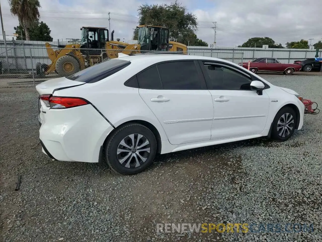 3 Photograph of a damaged car JTDEBRBE3LJ022621 TOYOTA COROLLA 2020