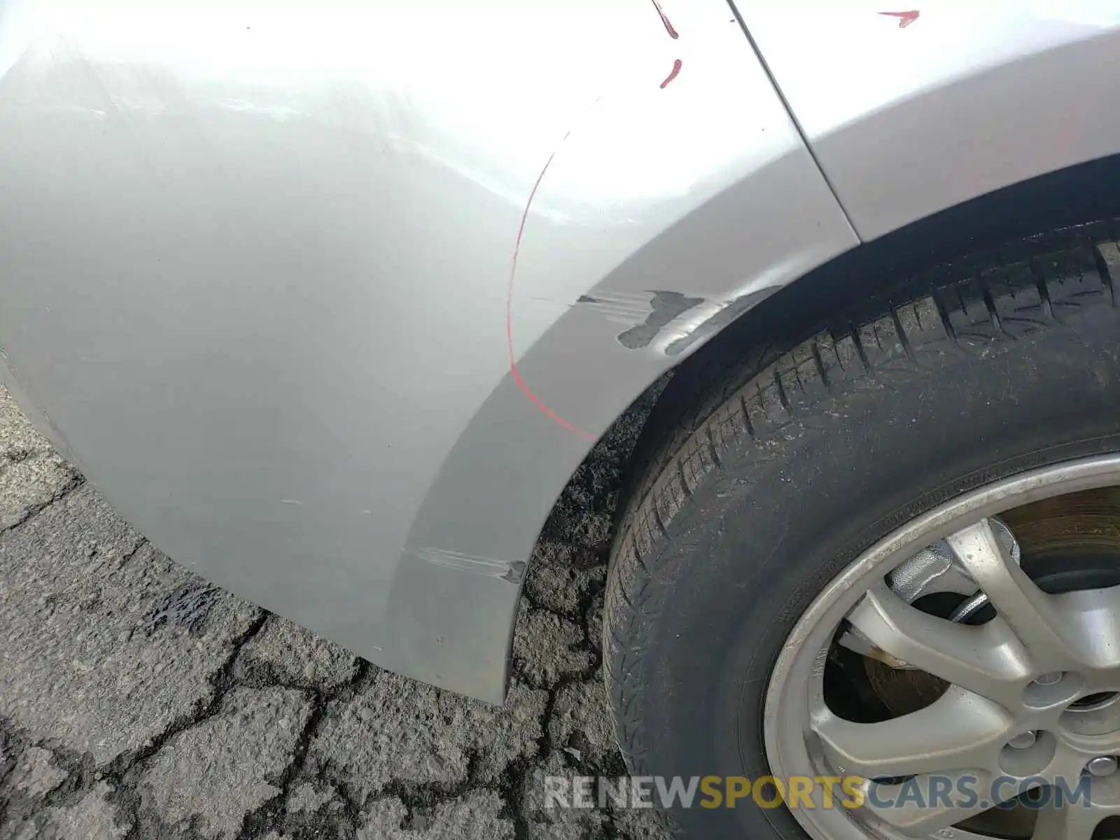 9 Photograph of a damaged car JTDEBRBE3LJ024112 TOYOTA COROLLA 2020