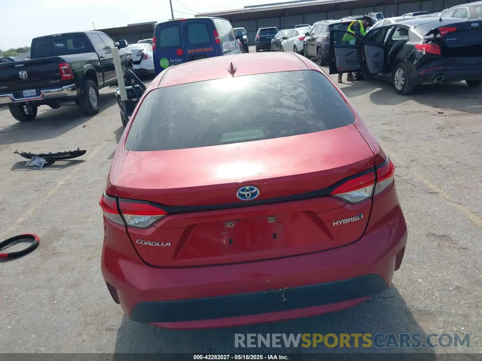 16 Photograph of a damaged car JTDEBRBE4LJ010140 TOYOTA COROLLA 2020