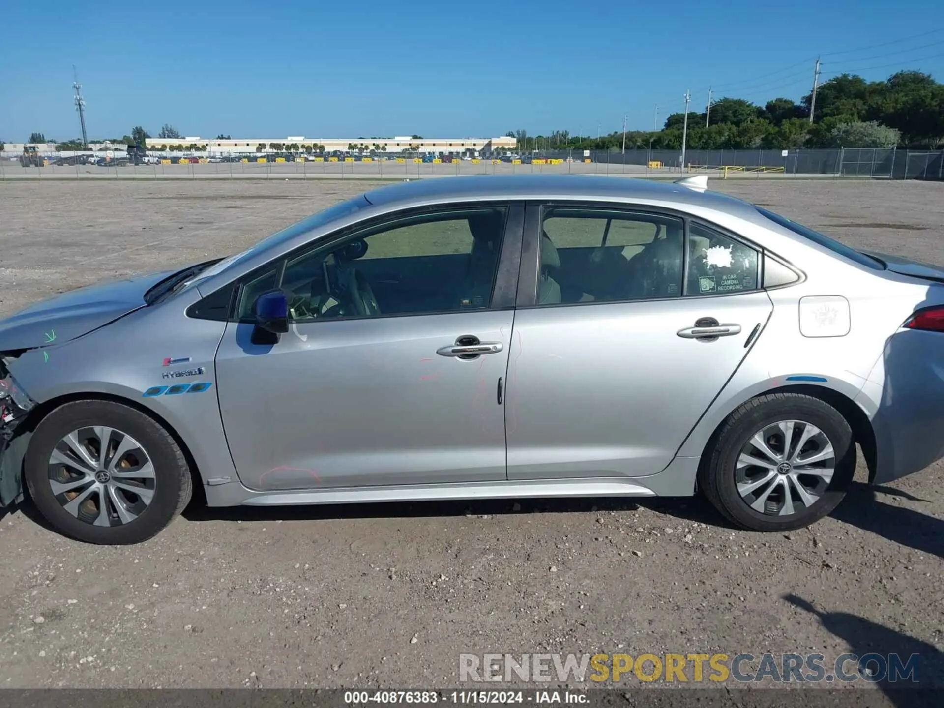 15 Photograph of a damaged car JTDEBRBE4LJ010767 TOYOTA COROLLA 2020