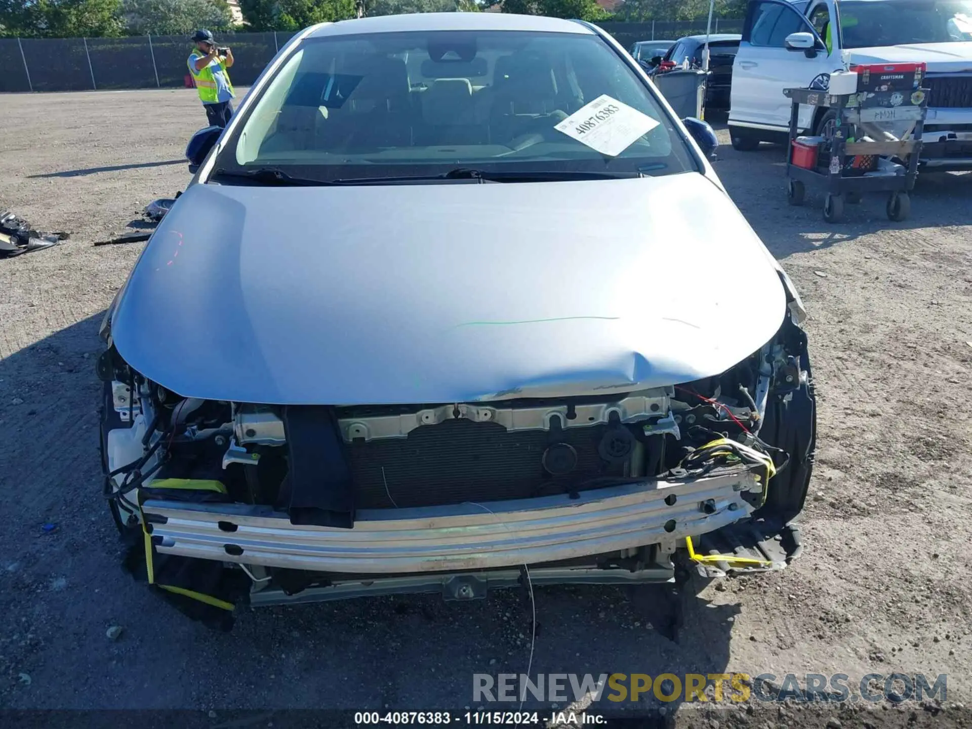 6 Photograph of a damaged car JTDEBRBE4LJ010767 TOYOTA COROLLA 2020