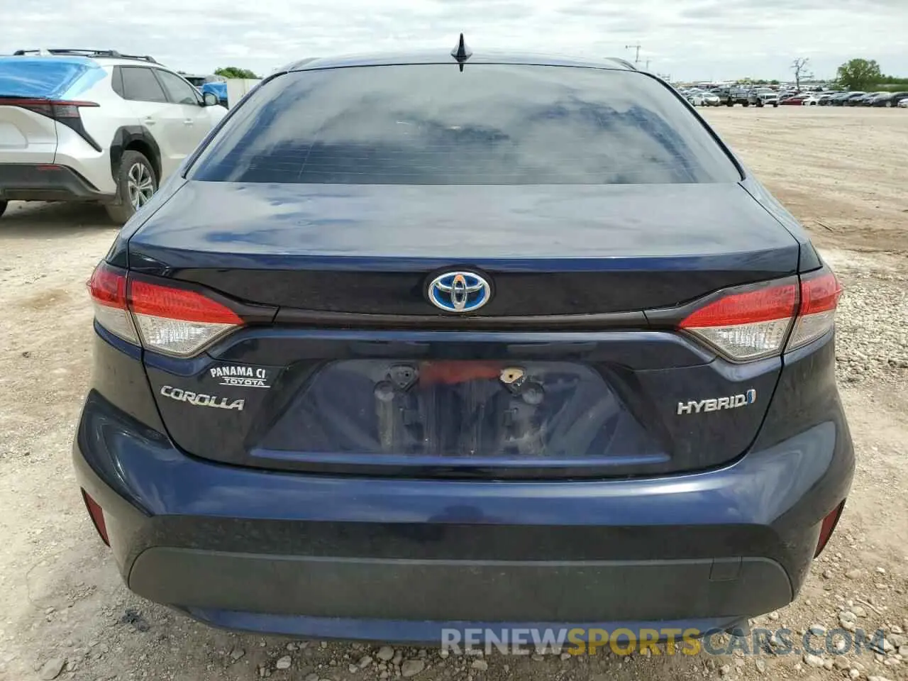 6 Photograph of a damaged car JTDEBRBE4LJ015497 TOYOTA COROLLA 2020