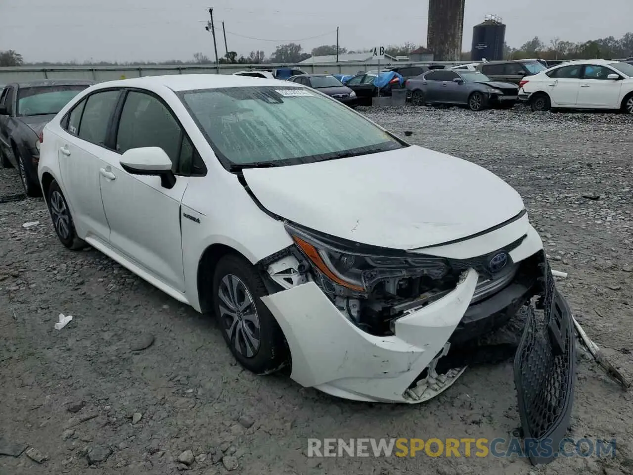 4 Photograph of a damaged car JTDEBRBE4LJ021817 TOYOTA COROLLA 2020