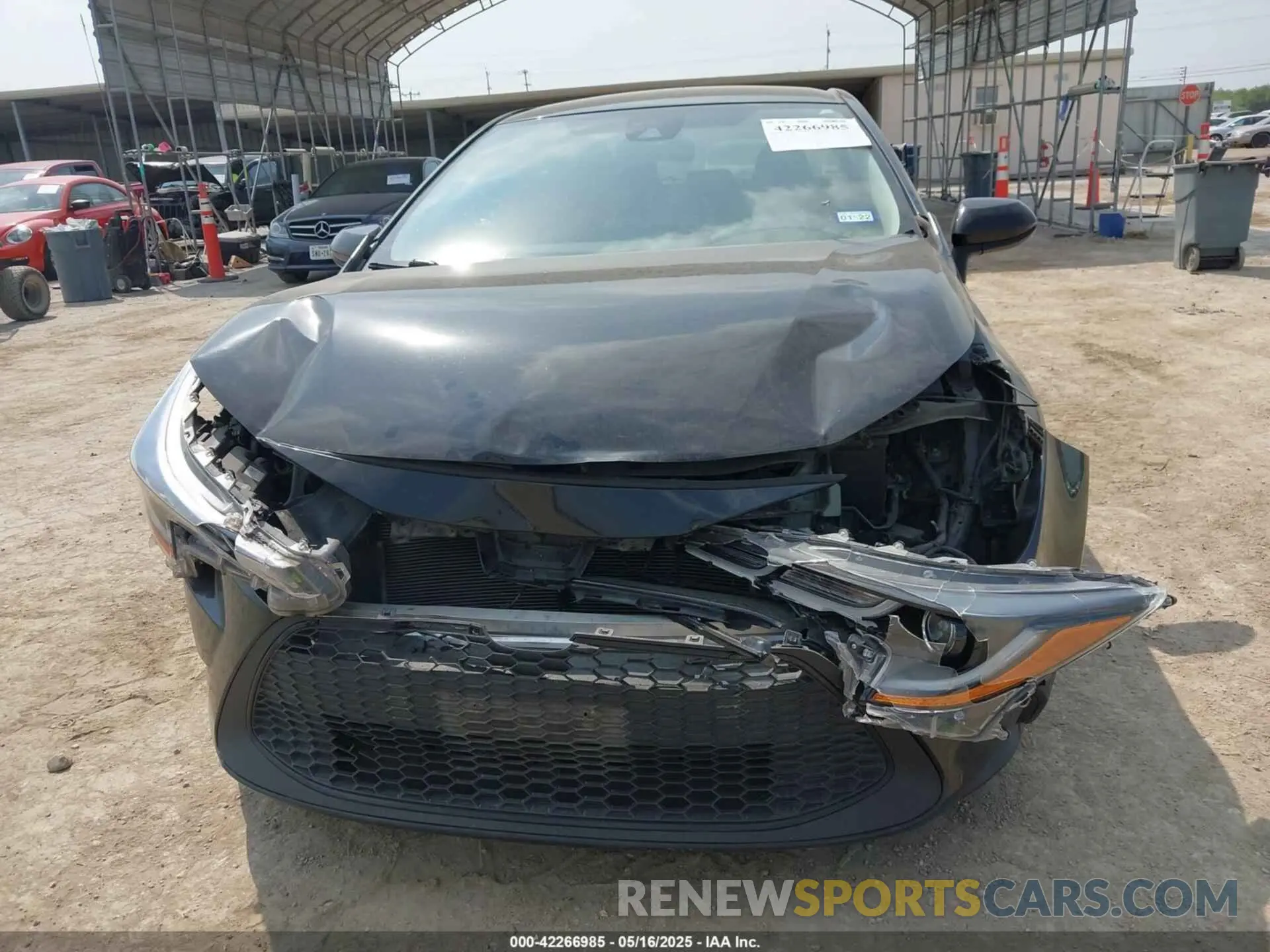 6 Photograph of a damaged car JTDEBRBE4LJ024099 TOYOTA COROLLA 2020