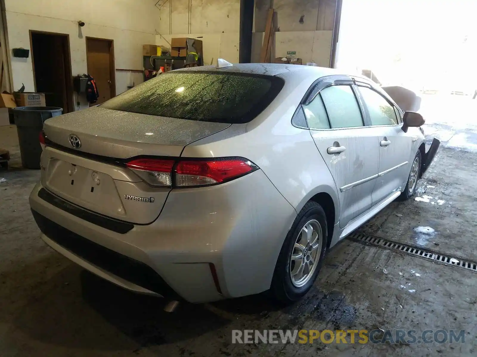 4 Photograph of a damaged car JTDEBRBE4LJ029027 TOYOTA COROLLA 2020