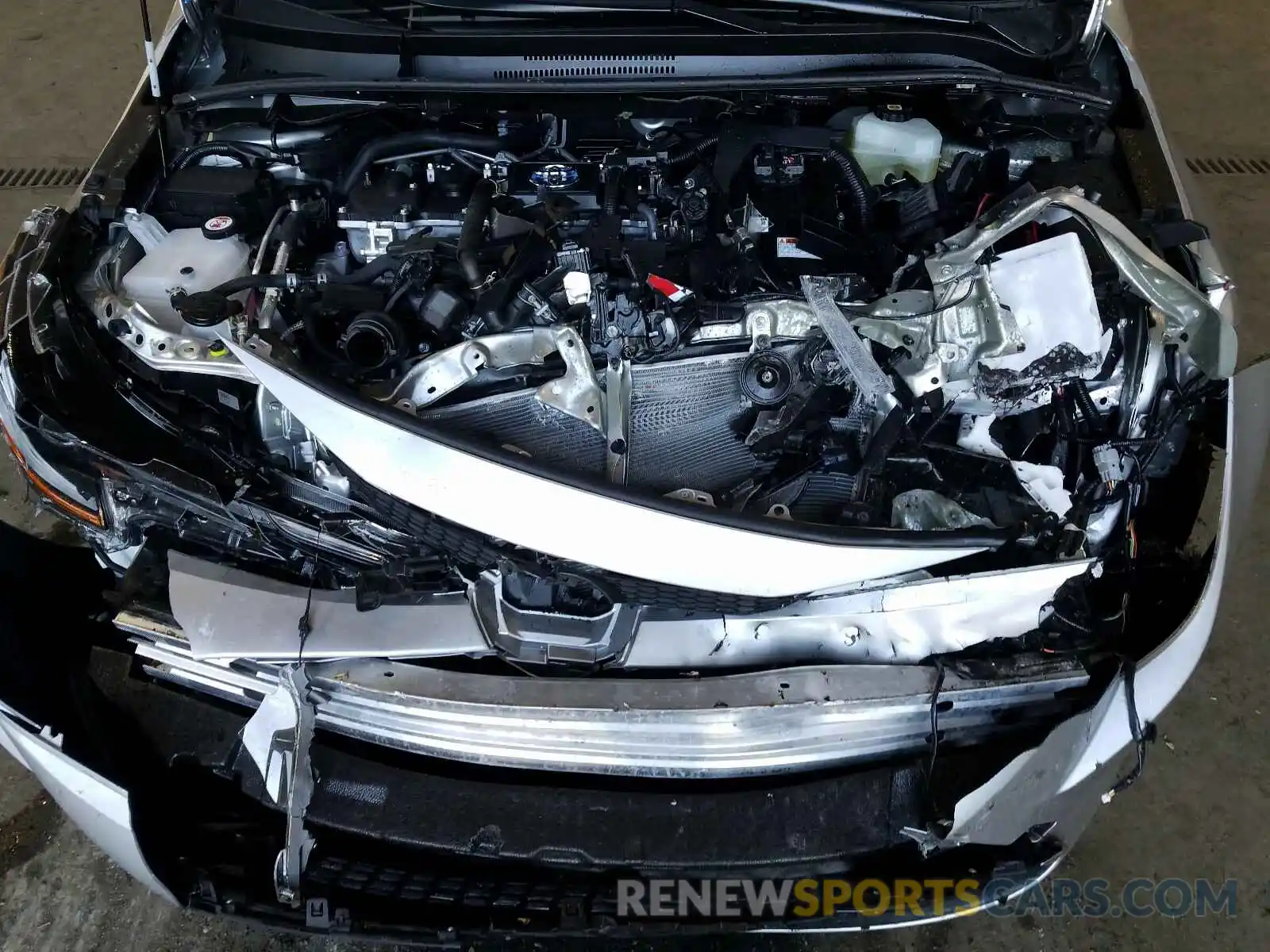 7 Photograph of a damaged car JTDEBRBE4LJ029027 TOYOTA COROLLA 2020