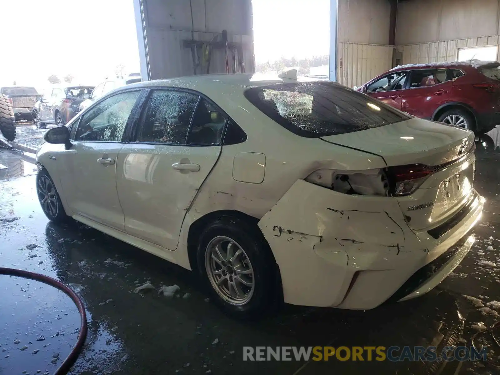 3 Photograph of a damaged car JTDEBRBE4LJ030288 TOYOTA COROLLA 2020