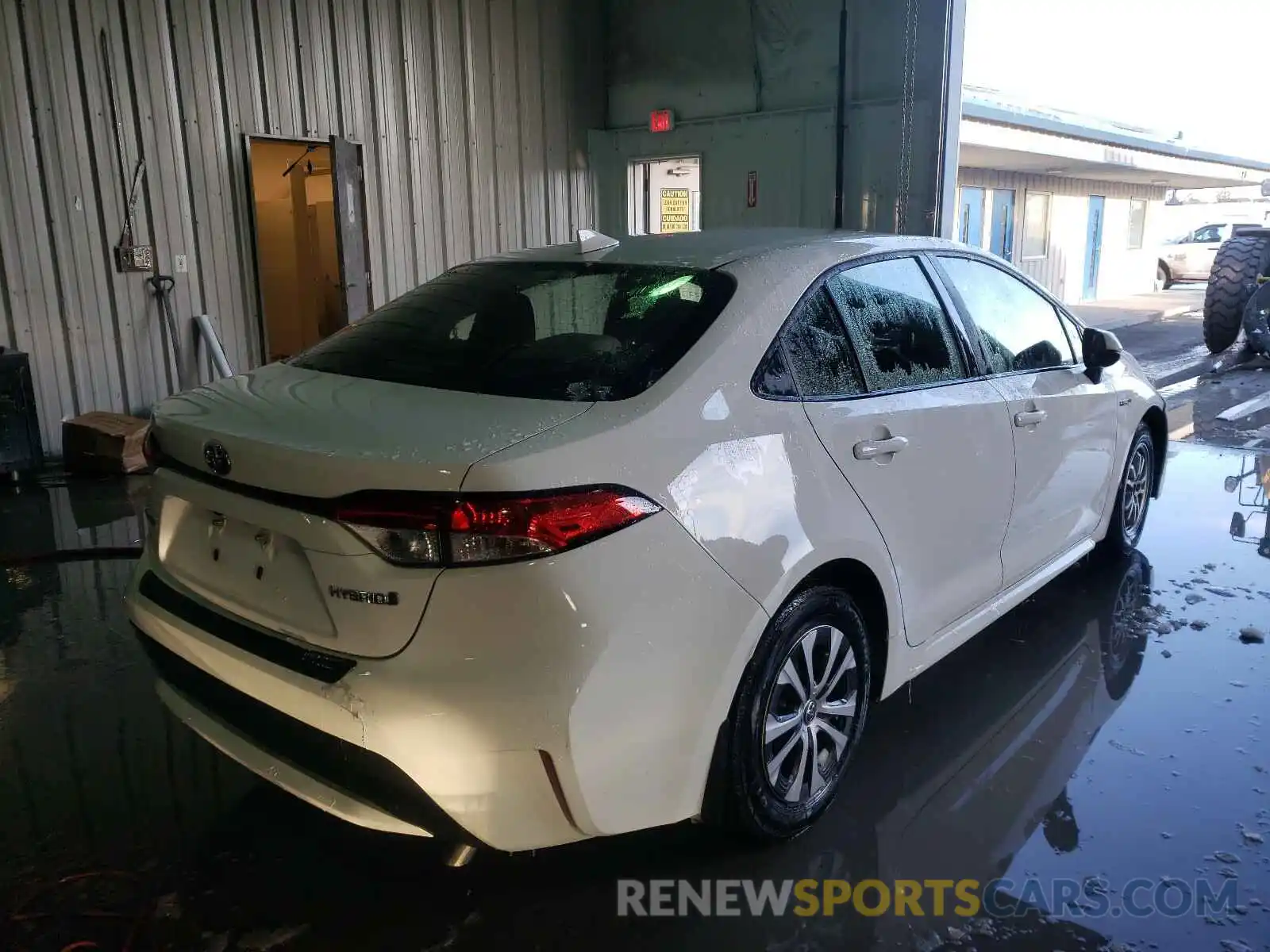 4 Photograph of a damaged car JTDEBRBE4LJ030288 TOYOTA COROLLA 2020